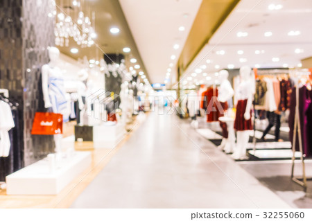 Abstract blur shopping mall interior 32255060
