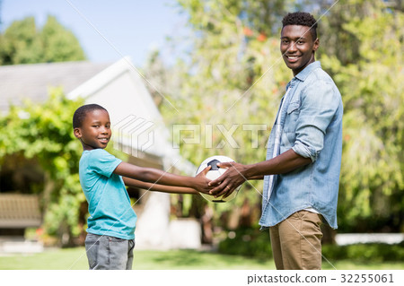 Happy family posing together 32255061