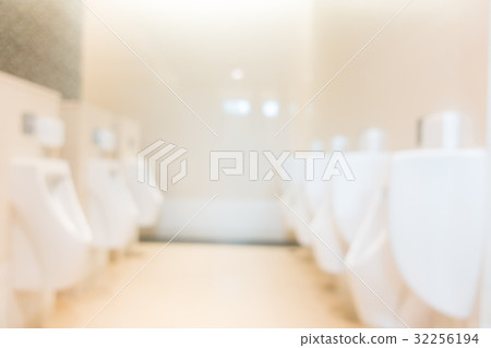 Abstract defocused with blur and bokeh in public toilet 32256194