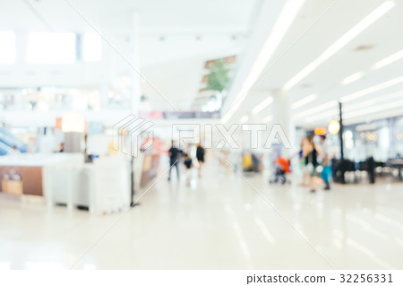 Abstract blur and defocused shopping mall Abstract blur and defocused shopping mall 32256331
