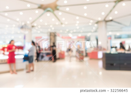 Abstract blur shopping mall Abstract blur shopping mall 32256645