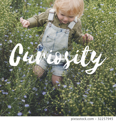 Innocence Adorable Playful Curiosty Pure Word 32257945