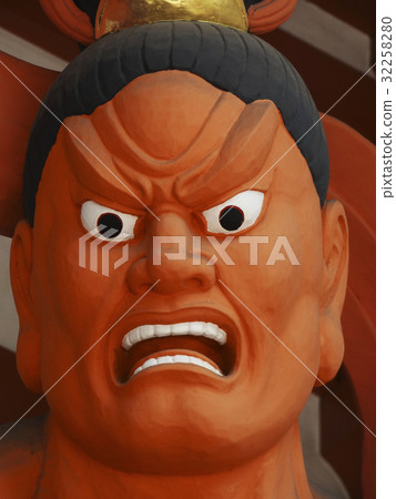 Shitennoji Nishio Gate Ashigeogaki Statue Shitennoji Nishio Gate Ashigeogaki Statue 32258280