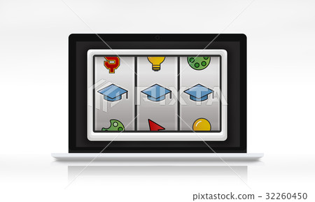 Slot Machine Mortar Board Graduation Education Slot Machine Mortar Board Graduation Education 32260450