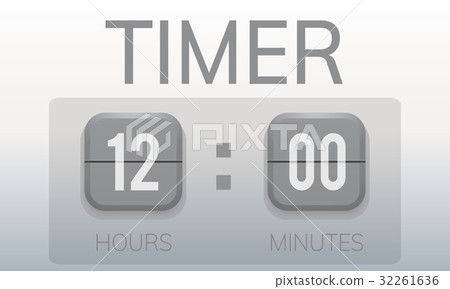 Waste No Time Valuable Management Countdown Timer Graphic 32261636