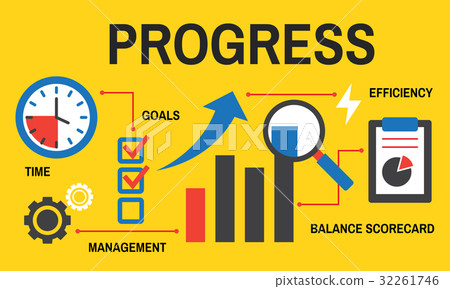 Business corporate progress chart report Business corporate progress chart report 32261746