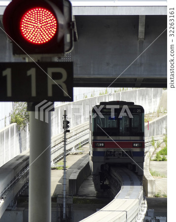 Monorail's end point station 32263161