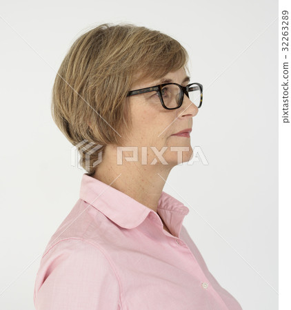 Studio People Shoot Portrait Isolated 32263289