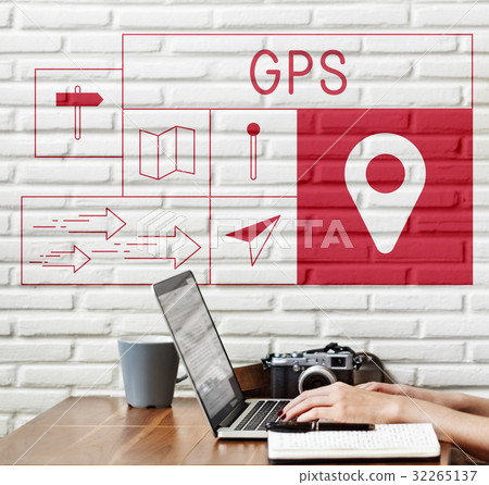 Map Direction Pin Tag Location Journey 32265137