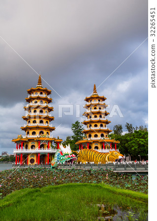 台灣高雄左營蓮池潭Asia Taiwan Kaohsiung Lake 32265451