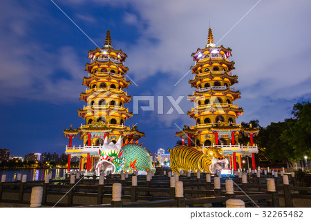 台灣高雄左營蓮池潭Asia Taiwan Kaohsiung Lake 32265482