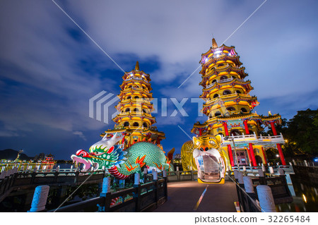 台灣高雄左營蓮池潭Asia Taiwan Kaohsiung Lake 32265484