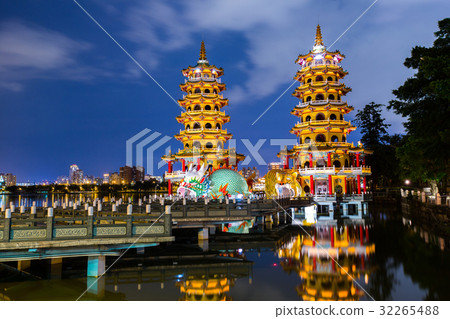 台灣高雄左營蓮池潭Asia Taiwan Kaohsiung Lake 32265488