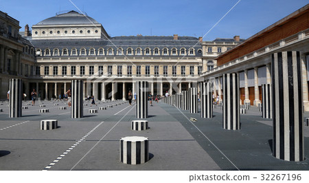 Columns of Buren in Paris Columns of Buren in Paris 32267196