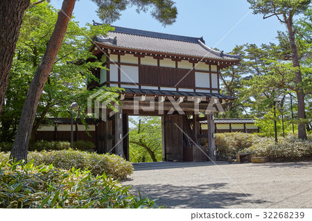 久保田城堡前門 32268239