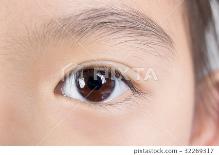 Macro image of human eye 32269317