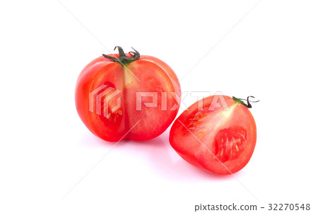 Tomatoes on white background Tomatoes on white background 32270548