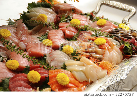 Catering food Assortment of sashimi 32270727