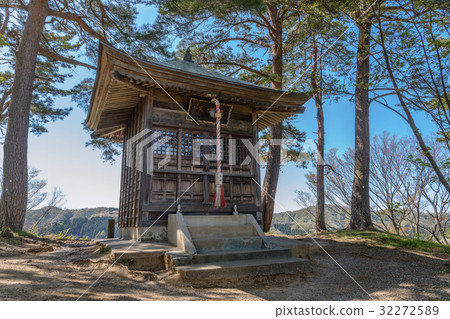 Scenery of Kasugayama castle Bishamon Do 32272589