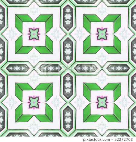 Beautiful ceramic tiles patterns In the park Beautiful ceramic tiles patterns In the park 32272708