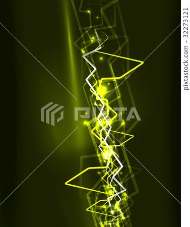 Neon lightning vector background Neon lightning vector background 32273121