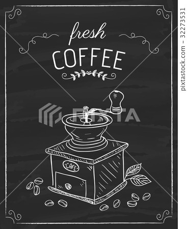 The coffee grinder doodle 32273531