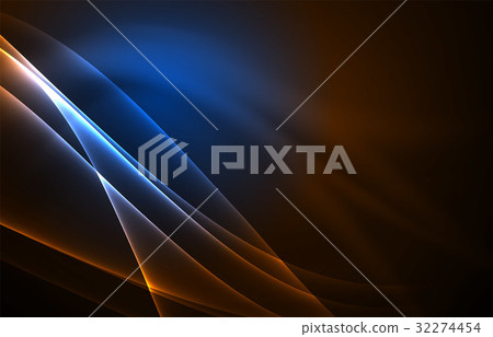 Vector polar lights concept background 32274454