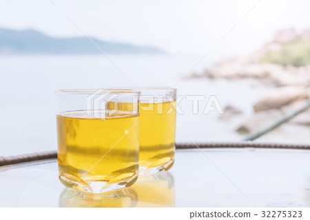 Two glasses of juice Two glasses of juice 32275323