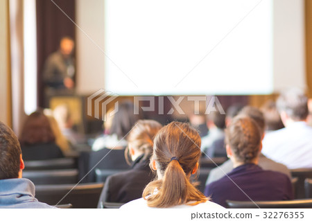 Audience in the lecture hall. Audience in the lecture hall. 32276355