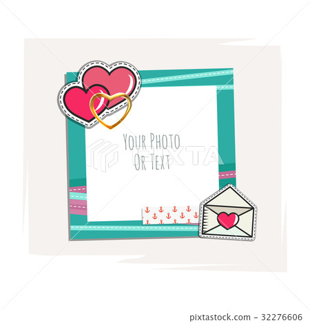 Romantic photo frame Romantic photo frame 32276606