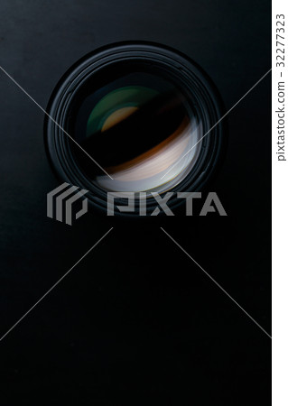Front view of photo lens Front view of photo lens 32277323