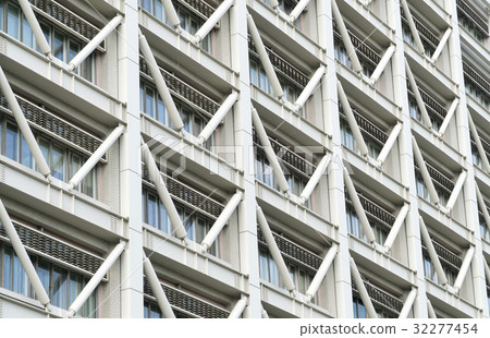 Earthquake-proof reinforcement Tokyo Metropolitan area Building steel brace of public facilities 32277454