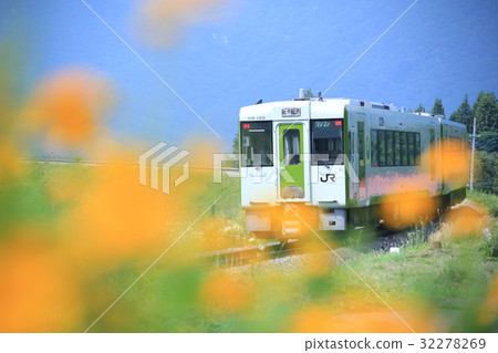 JR Kozaki Line Kobuchizawa Great Curve 32278269