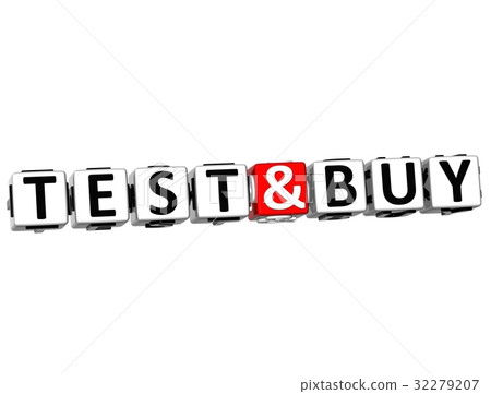 3D Test And Buy Button Click Here Block Text 3D Test And Buy Button Click Here Block Text 32279207