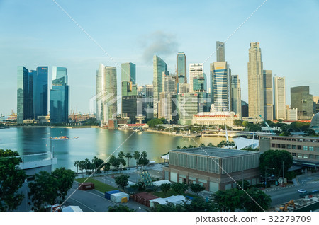 Singapore cityscape in beautiful clear sky day Singapore cityscape in beautiful clear sky day 32279709