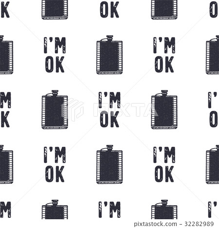 Vintage hand drawn funny pattern design. Seamless 32282989