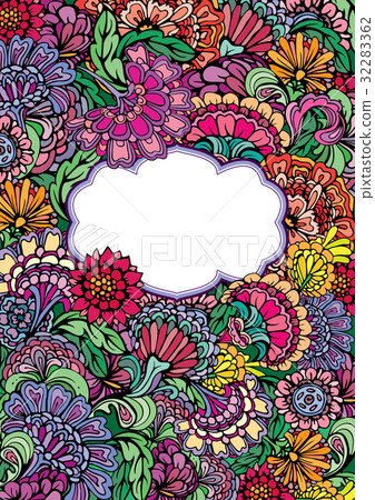 Colorful Abstract decorative pattern Colorful Abstract decorative pattern 32283362