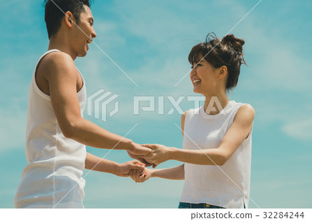 夫婦 情侶 情人 32284244