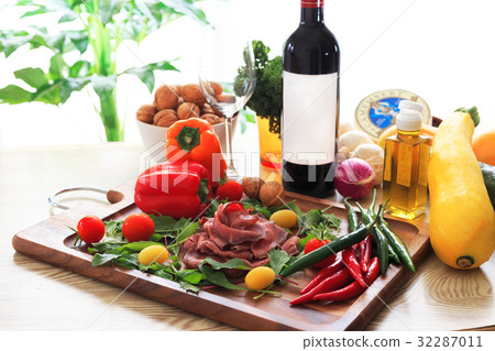 表設置用酒桌用烤牛肉 表設置用酒桌用烤牛肉 32287011