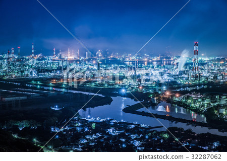 Mizushima Complex Factory夜景 Mizushima Complex Factory夜景 32287062