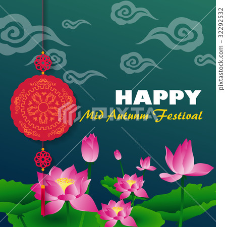 happy mid autumn festival chinese background happy mid autumn festival chinese background 32292532