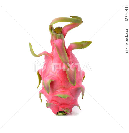 Dragon Fruit isolated against white background. Dragon Fruit isolated against white background. 32293413