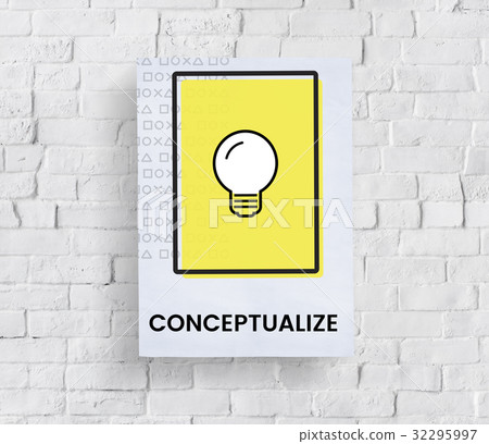 Network graphic overlay banner on wall 32295997