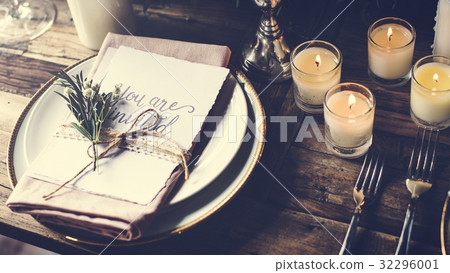 Reserved service elegance luxury party 32296001