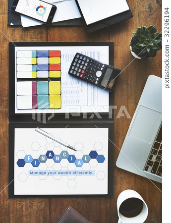 Business economics financial transaction investment graphic on document Business economics financial transaction investment graphic on document 32296194