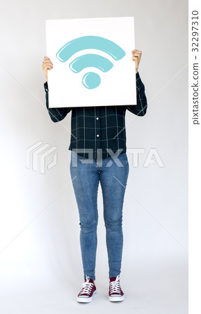 Wifi internet signal digital network connection Wifi internet signal digital network connection 32297310