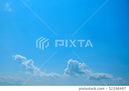  天藍色的天空雲 32298497