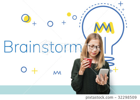 Innovation Bulb Icon Sign Symbol Innovation Bulb Icon Sign Symbol 32298509