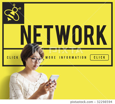 Network Internet Communication Connection Concept Network Internet Communication Connection Concept 32298594