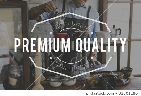 Coffee Drink Premium Quality Standard Word Stamp Banner Graphic Coffee Drink Premium Quality Standard Word Stamp Banner Graphic 32301180